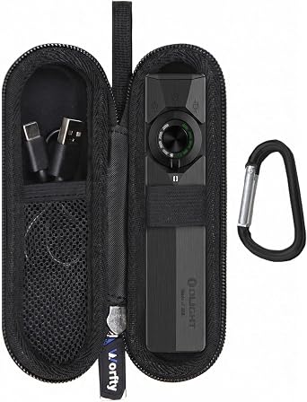 Case for OLIGHT ArkPro Series/ArkPro Ultra/ArkPro/ArkPro Lite - Hard Travel Protective Carrying Storage Bag, Box Only Case Only Black