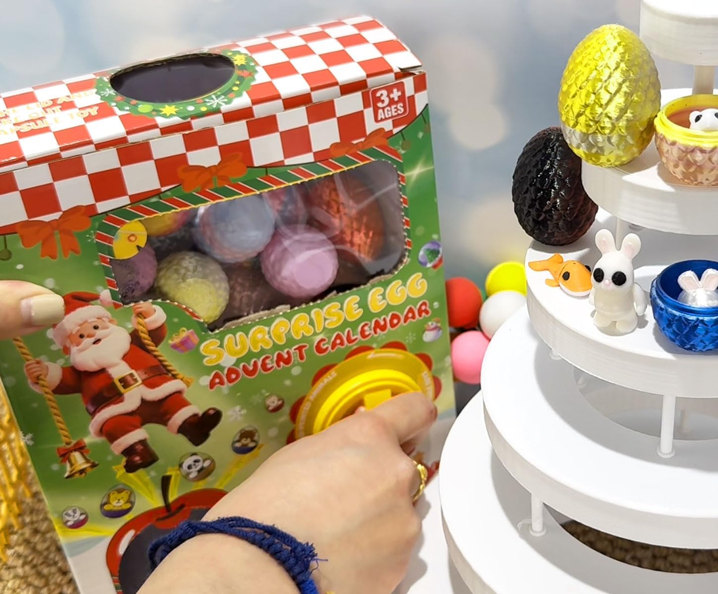 Vending Machine Advent Calendar 2026, 24 Surprise Eggs, 3D Printed Animals image 5