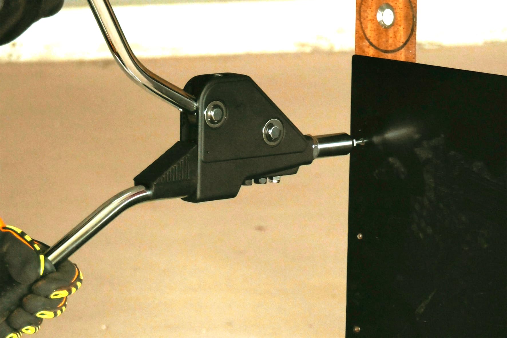 Cofan Remachadora profesional de dos brazos | Para remaches desde Ø 3,0/3,2 hasta Ø 6,4 mm | Para todo tipo de remaches