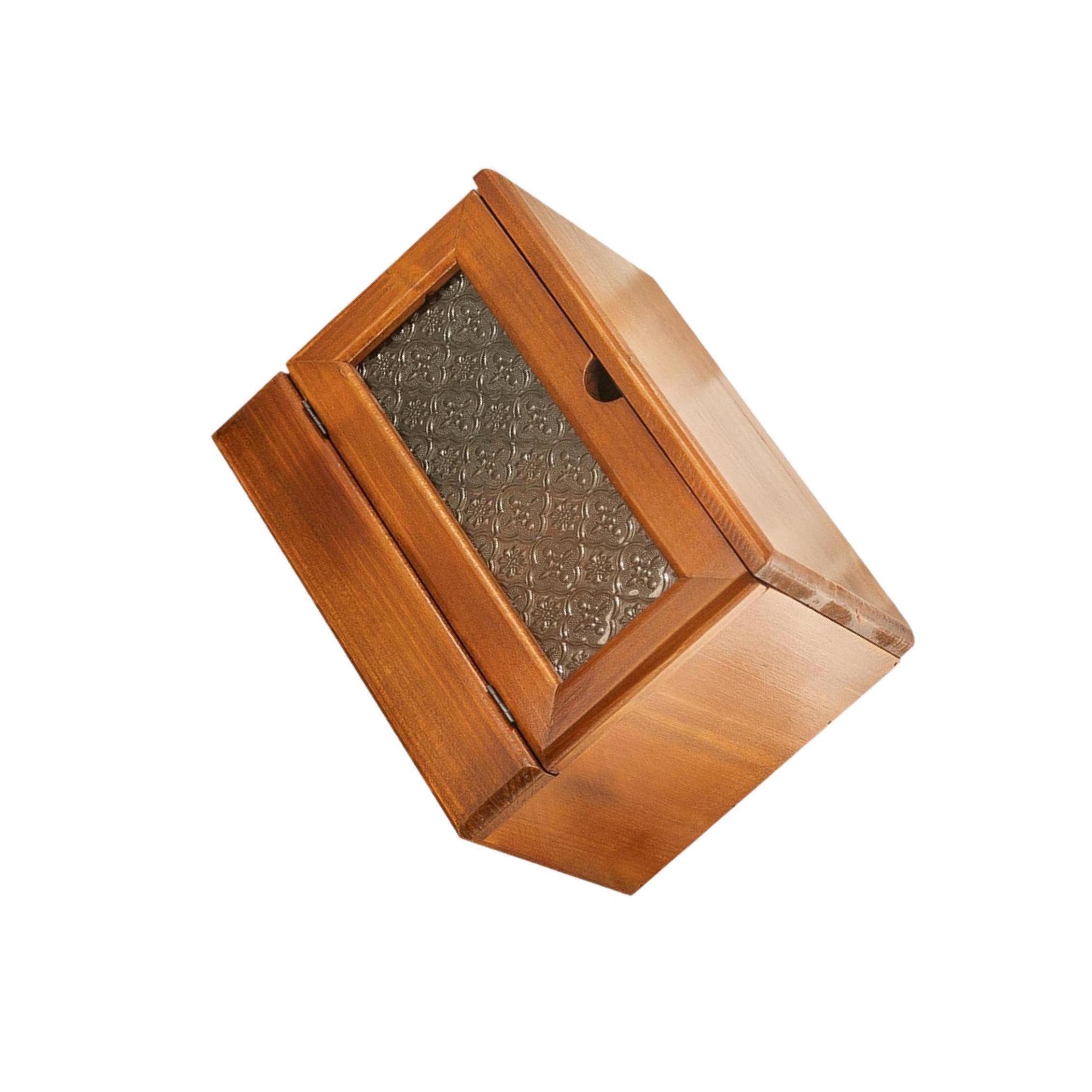 Boîte de Rangement Moderne pour Bijoux et Maquillage Vintage, présentoirs cosmétiques artisanaux avec Rangement pour pinceaux de Maquillage,