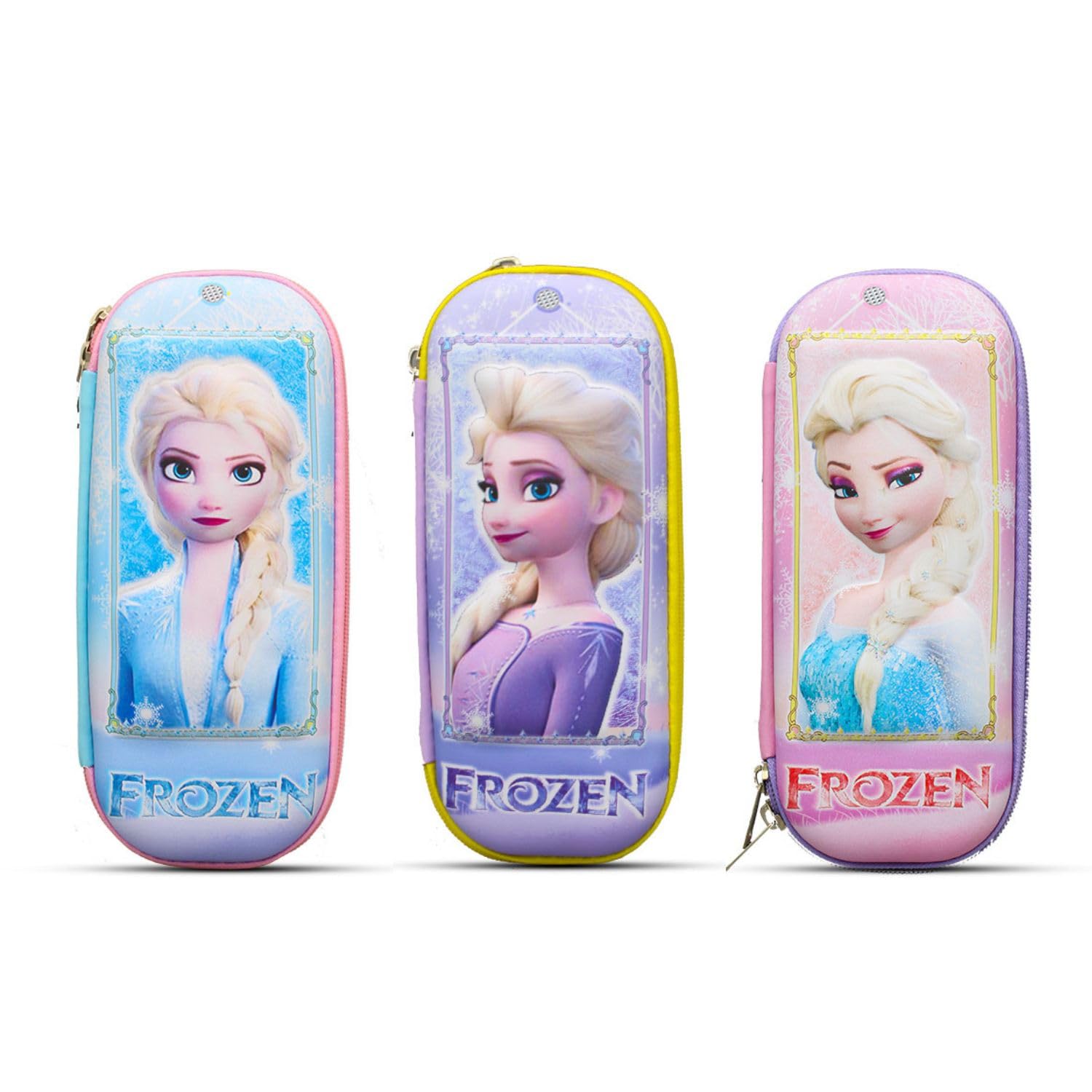 ARTLABEL EVA Large Capacity Stationery Box 3D Cartoon Pen Pencil case Multi-Compartment for School Students with Zip Closure -Best Birthday Gift for Girls, Boys & Kids (Frosen (Multicolor)) (B0CT8Q16JZ) Amazon Price History, Amazon Price Tracker