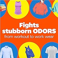 Vista 6 de Tide Ultra Odor Defense Plus Oxi - Detergente líquido para ropa, 92 onzas líquidas, 65 cargas, detergente líquido avanzado para la ropa que combate