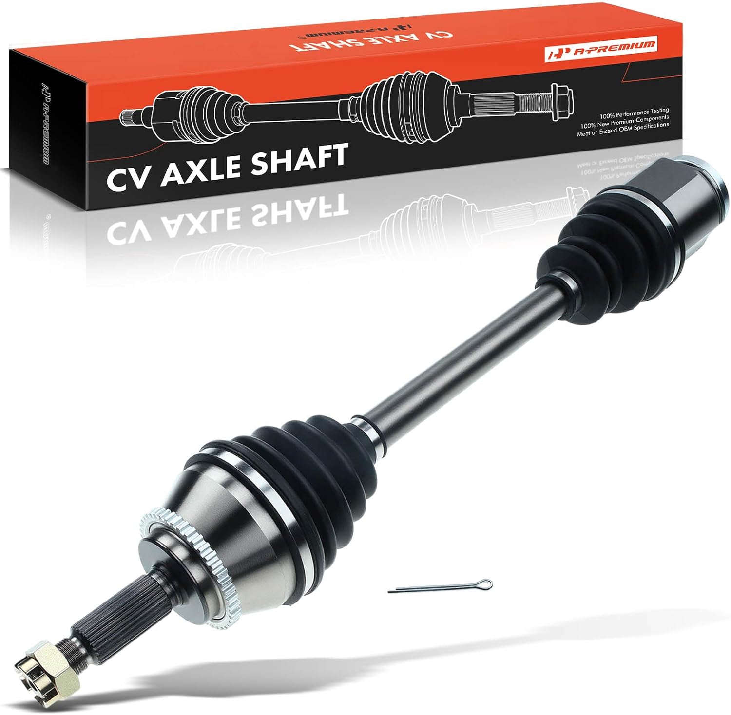 A-Premium CV Axle Shaft Assembly Compatible with Mitsubishi Endeavor 2004-2008 V6 3.8L, Endeavor 2010-2011 V6 3.8L, FWD, Front Right, Passenger Side, Replace# MR581360
