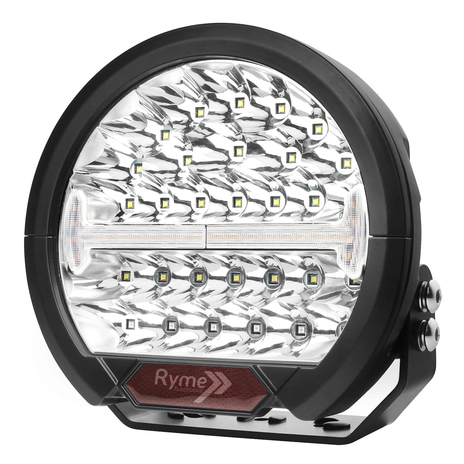 Ryme Automotive Faro Delantero LED Potente 141W Homologado Driving 7.752 Lúmenes con Luz de Posición ECE R112