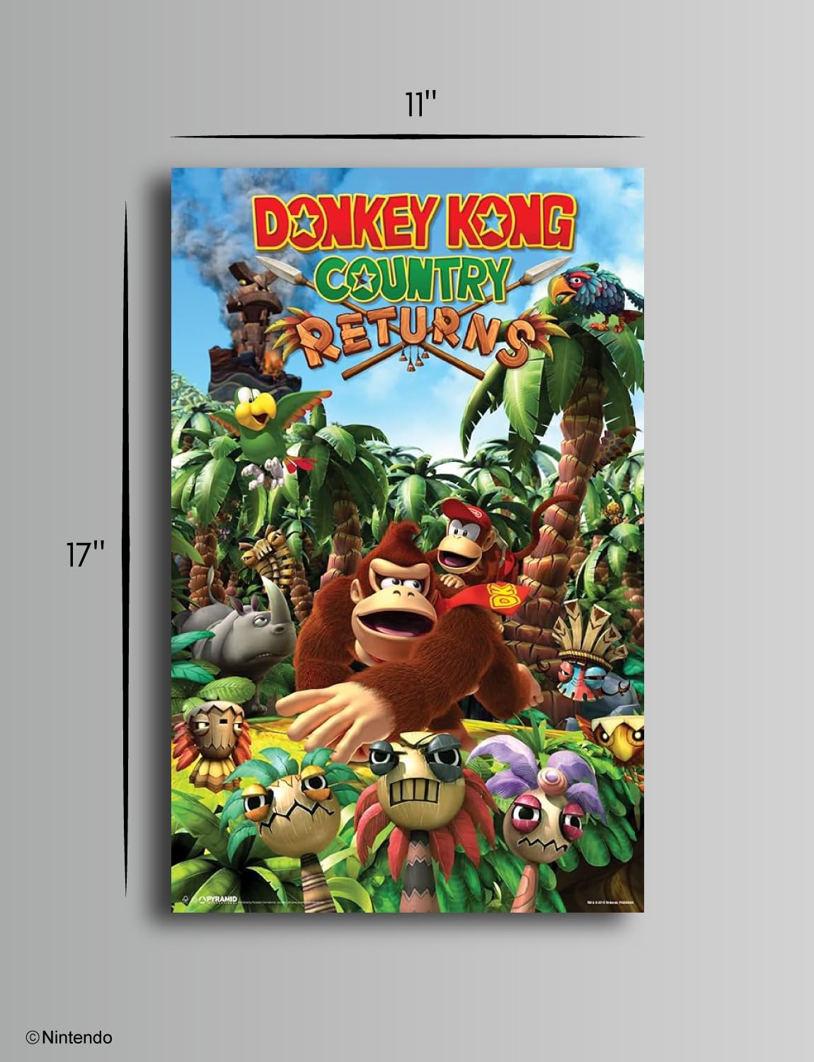 Amazon.co.jp: ピラミッドアメリカ - ドンキーコング ポスター