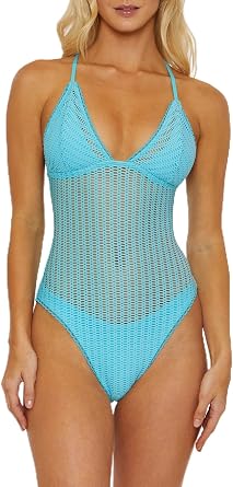 ISABELLA ROSE Womens Catalina Scoop Maillot One Piece Swimsuit, Adjustable, Bathing Suits for Women