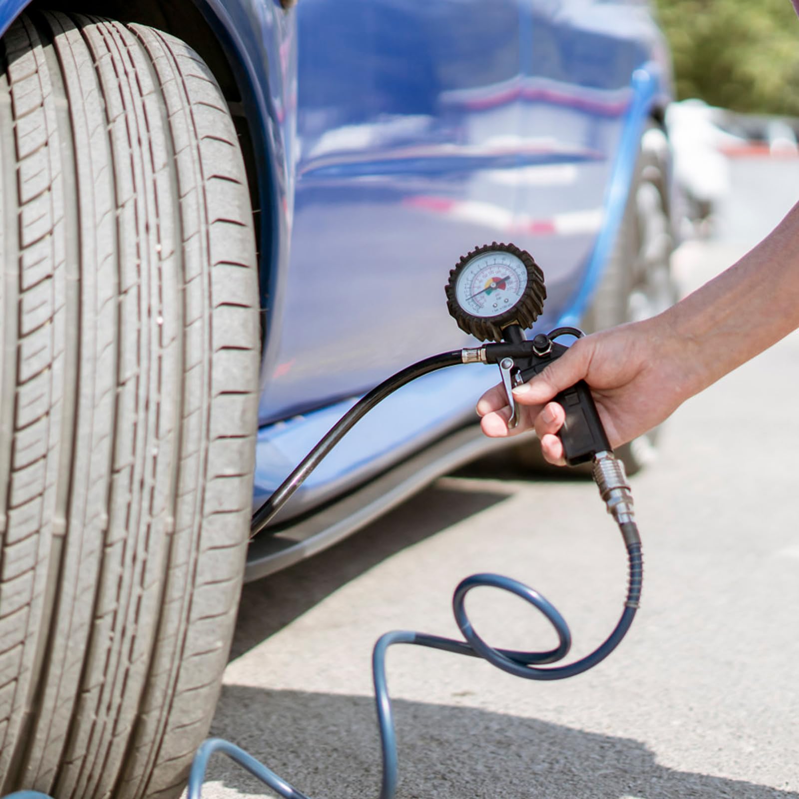 Set 4 Raccordi Rapidi Per Aria Compressa Qwork - 8 Mm, Acciaio Inossidabile, Per Compressori E Tubi