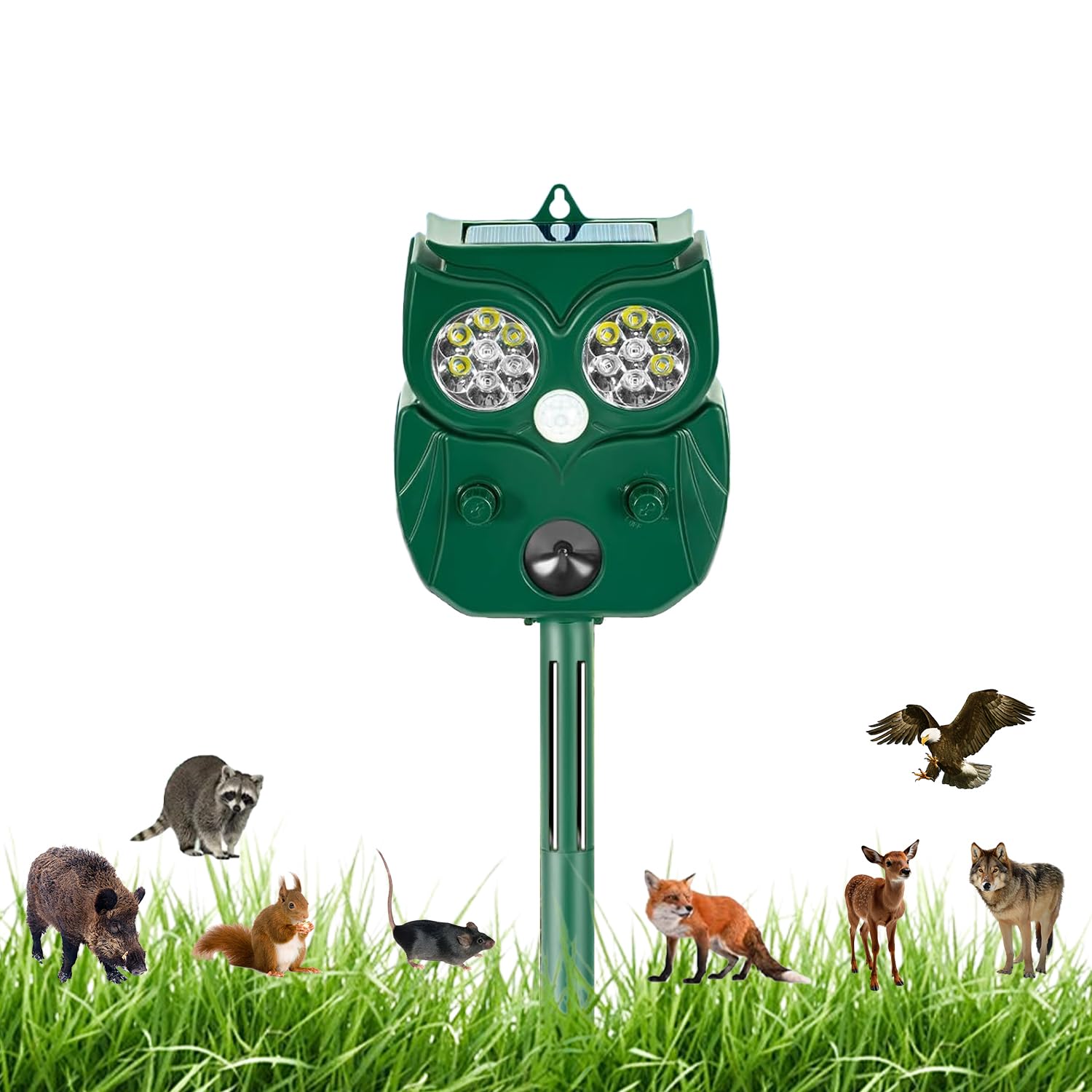 2026 Owl Solar Repellent with Motion Sensor