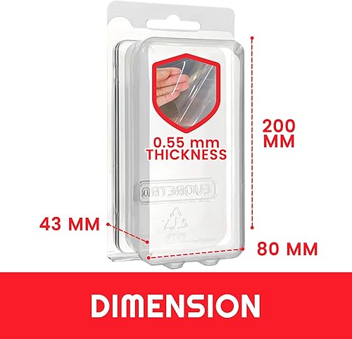 Vista 12 de EVORETRO Vitrina de figuras de acción para Kenner, figuras de reacción Super7, figuras de juguete cardadas de 3.75 pulgadas como Star Wars, Marvel