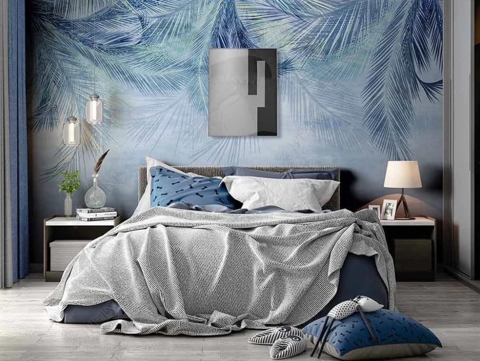 Papier Peint Intissé Cocotiers Forêt Tropicale XXL 150x105 cm