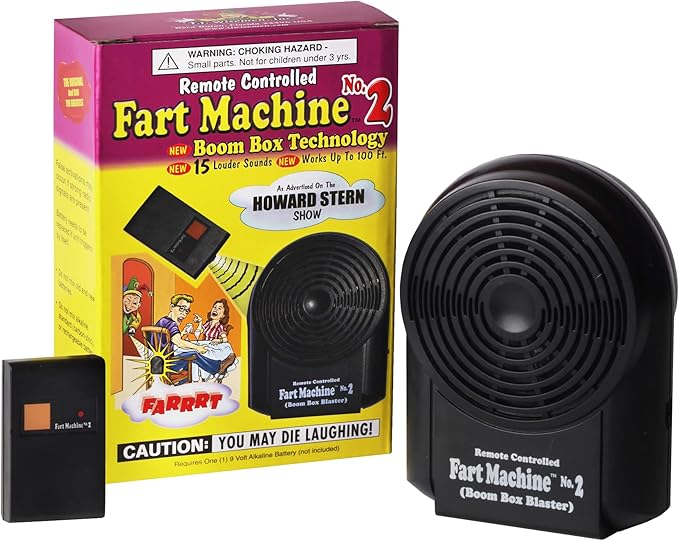 Remote Controlled Fart Machine 2 with Boom Box Technology 15
