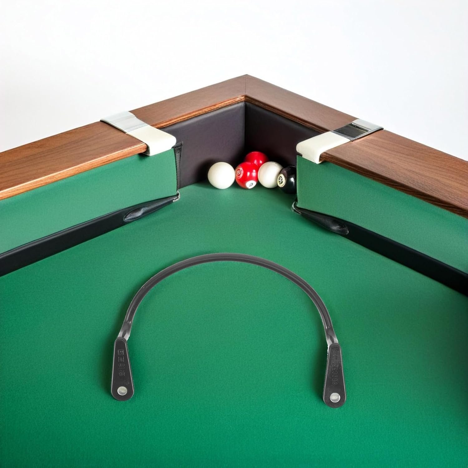 YARNOW 2 Sets Billiard Accessories Kit for Pool Table, Corner Replacement Drop Pockets Holder, Universal Parts for Game Room Or Bar, Pool Table