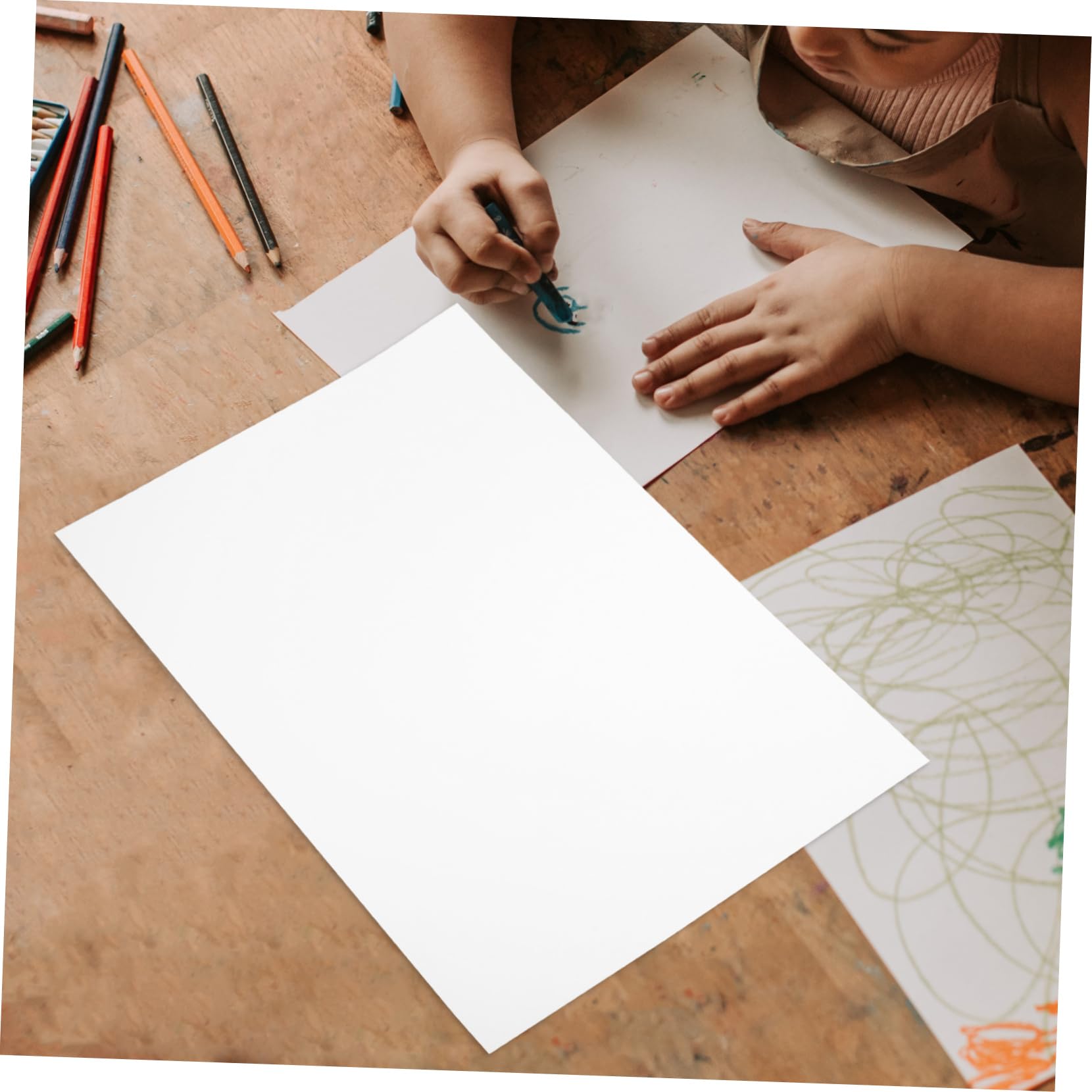 NUOBESTY 50 Fogli Di Carta A3 Cartoncino Da 220 G/m² Carta Fatta A Mano Per Origami E Lavori Artigianali Kit Per Arte E Fotografia Perfetto Per Gruppi