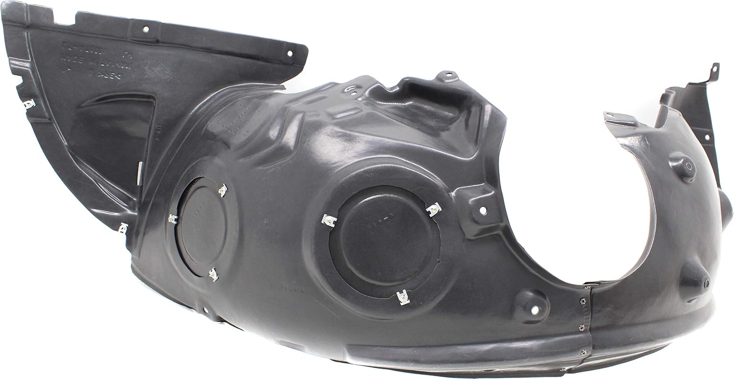 Compatible with 14-19 Cooper Hatchback Front Splash Shield Inner Fender Liner Panel Driver Side