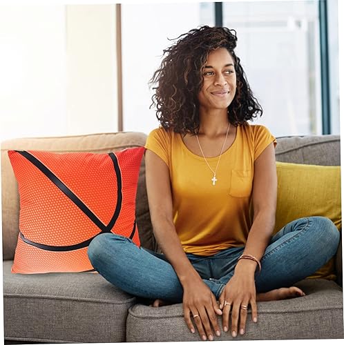 Miniatura 3 de Homoyoyo 4pcs Decorative Cushion Cover Soccer Texture Throw Pillow Cover Fun Game Pillows Case Outdoor Pillows Cover Throw Pillow Cases Sports Ball