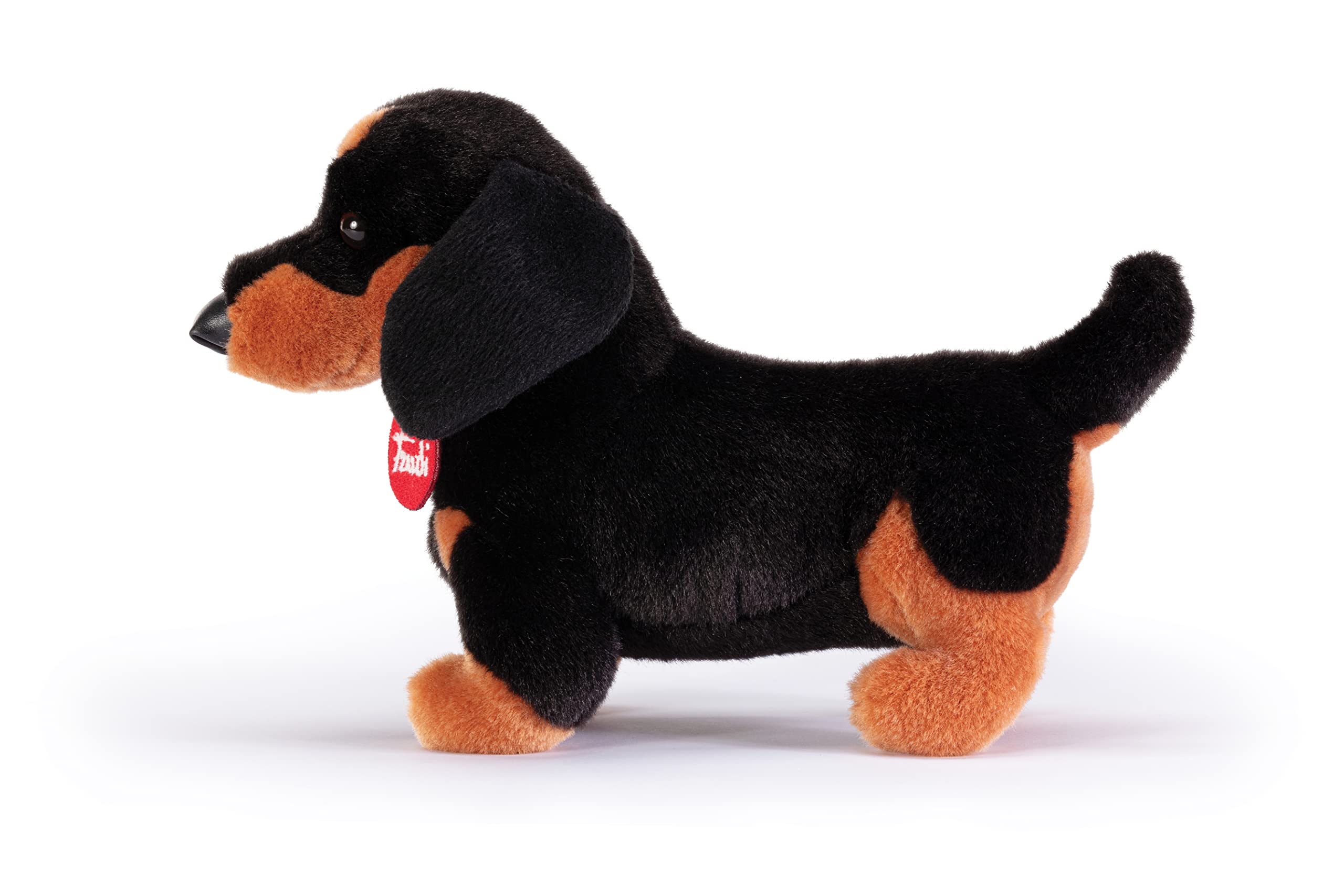 Trudi Bassotto Leo Cane peluche gioco, regalo Natale e compleanno | 11x19x25cm taglia S | Classici cani peluche | modello 22336