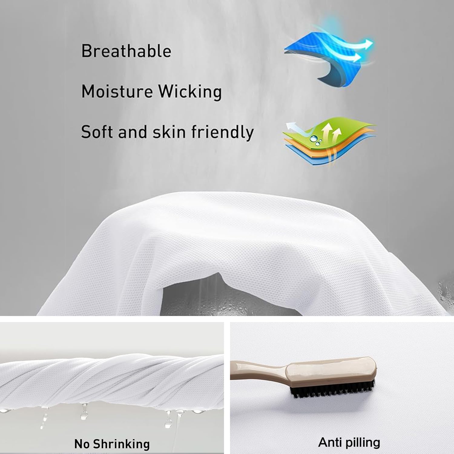 Men’s Women's Customize Golf Shirt Short Sleeve Texture Polo Shirts for Men Women Youth - Image 4