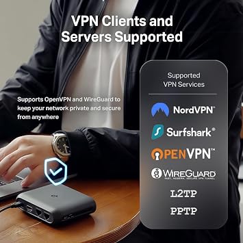TP-Link Roam 6 AX3000 Dual-Band Wi-Fi 6 Travel Router Multi-Gig Portable, OpenVPN, WireGuard, Public Network Sharing, Hotel/Cruise Approved, Phone Tethering, USB 3.0, Multi-Mode - TL-WR3002X