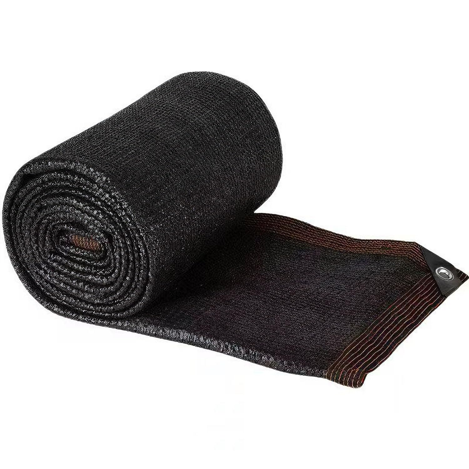Tissu d'ombrage avec œillets 4.5x13m pour protéger les plantes et animaux du soleil