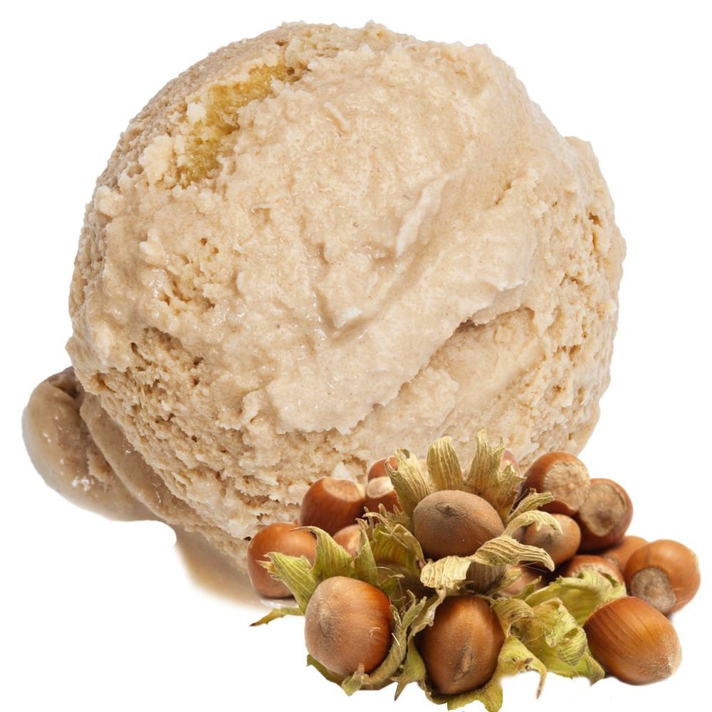 Hazelnut soft ice cream powder - For Soft ice machine - 1: 3 - 1 kg