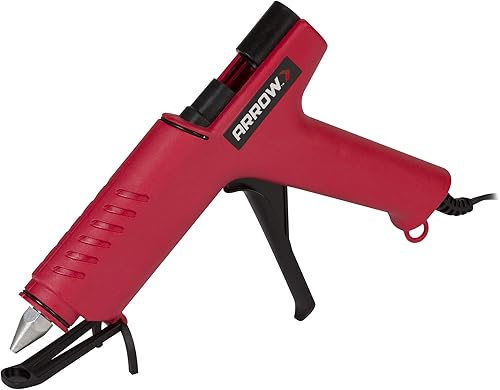 Miniatura 5 de Arrow TR550 Pistola de pegamento eléctrica profesional resistente para manualidades, construcción, madera, utiliza barras de pegamento estándar
