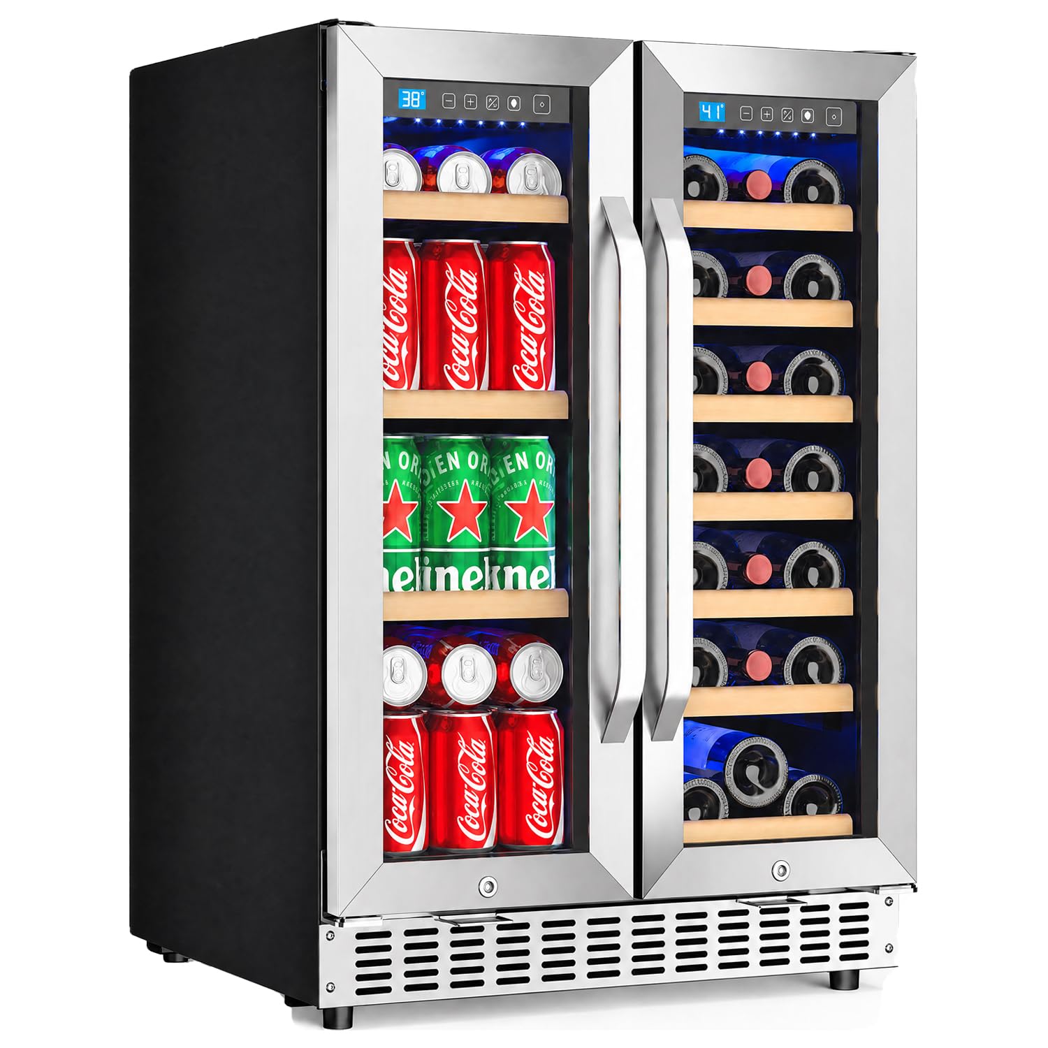 EORICE BRE-DA116 Beverage Cooler Black