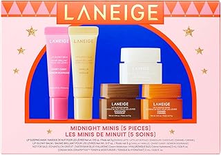LANEIGE Lip Sleeping Mask: Nourish, Hydrate, Vitamin C, Murumuru & Shea Butter, Antioxidants, Flaky, Dry Lips