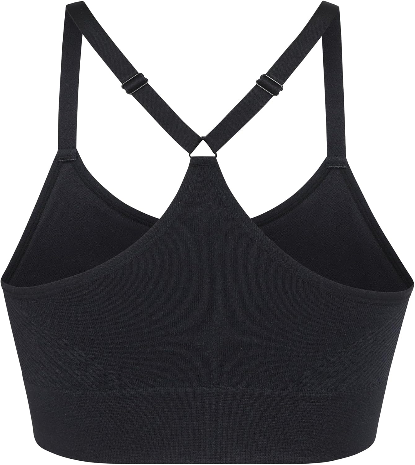 New Balance Women's Sports Bras 3 Pack, Seamless Cami, Removable Pads, Medium Impact Gym Sports Bra for Women, Workout Set - Image 5