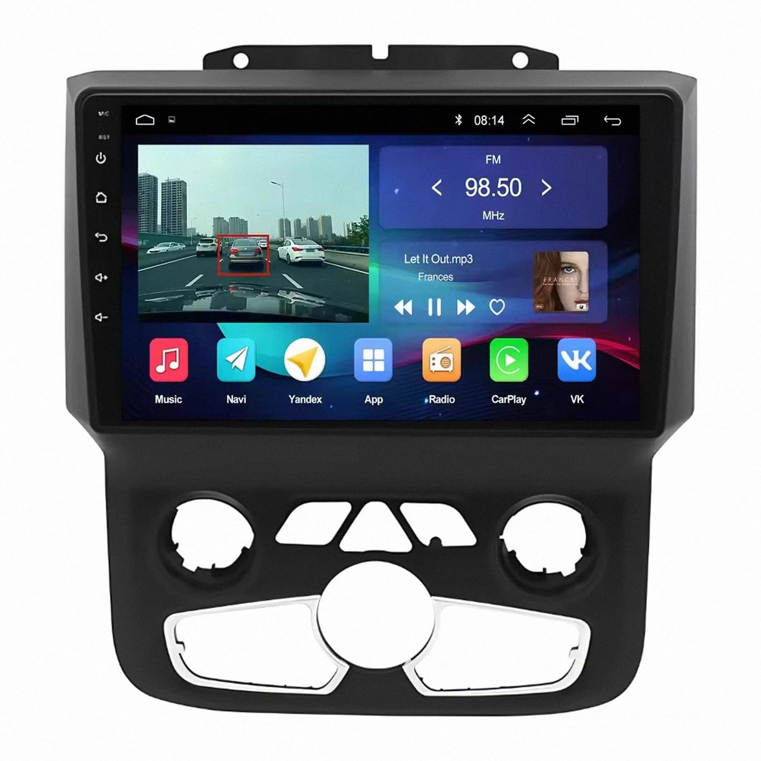 Radio coche 2 DIN con Carplay inalámbrico Android Auto para Ford Transit Connect 8