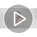 VISWIN French Easel for Painting with Palette, Shoulder Strap & Storage, Adjustable Beech Wood Travel Art Easel Stand, Portable Sketchebox Plein-Air Easel for Adults, Artists, Table Top & Floor Use