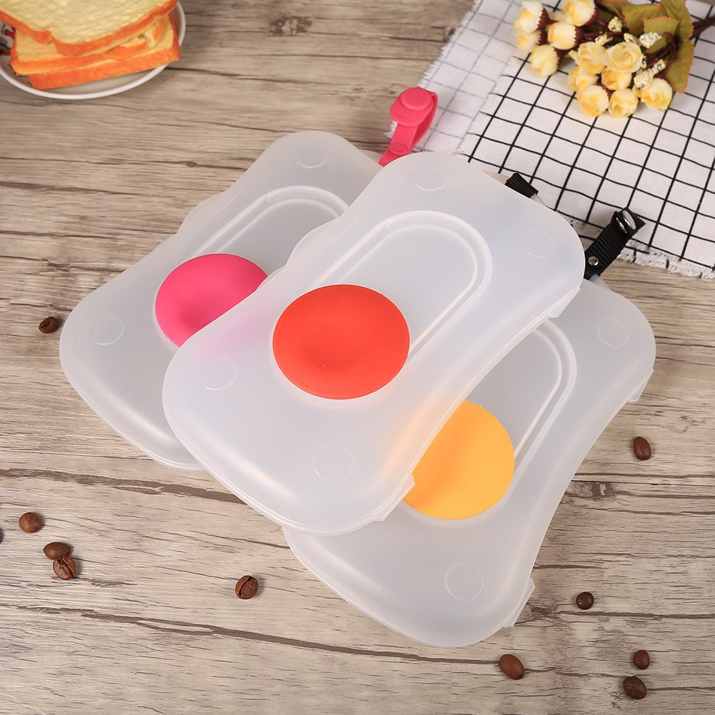 Boîte à Lingettes Rechargeable - Porte-lingettes Bébé Voyage, Design Coréen Avec Nœud, Coton Matelassé