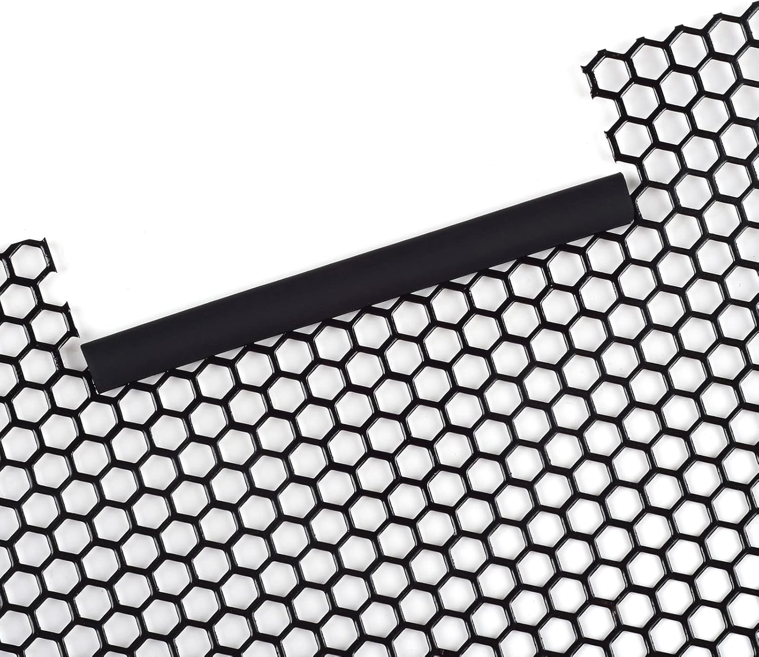AggAuto Car Vent Mesh Compatible With 2020-2023 Chevy Corvette C8, 4Pcs Aluminum Alloy Honeycomb Hole Automotive Radiator Grill Mesh Set, Auto Body Bumper Front Outer&Inner Grille