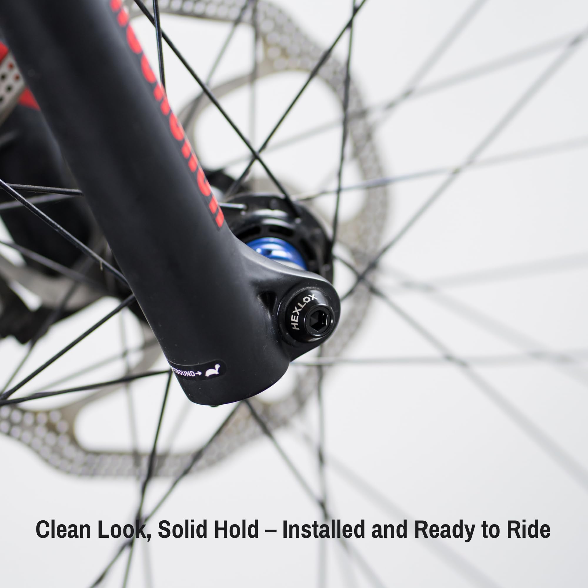 Steckachse Thru Axle Hinterrad 12x163mm, Gewindesteigung 1.5, M12, Diebstahlschutz Fahrradachse für MTB, Gravel, Rennrad – Schutz vor Komponentendiebstahl