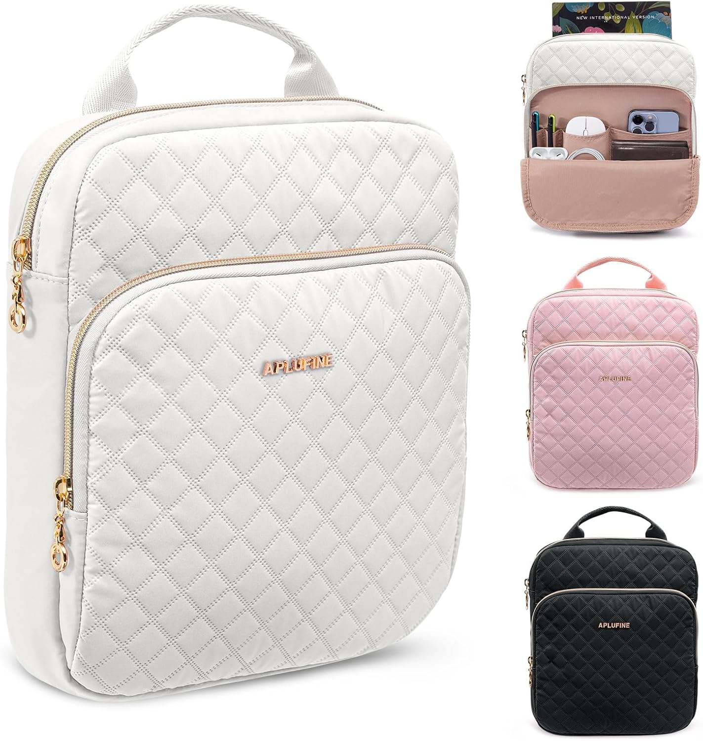 Book Sleeve With Zipper Book Pouch, Book Protector Bag,Book Sleeve for Book Lovers, Book Cover, Book Carrying Case for Book Accessories, Study Suppliers