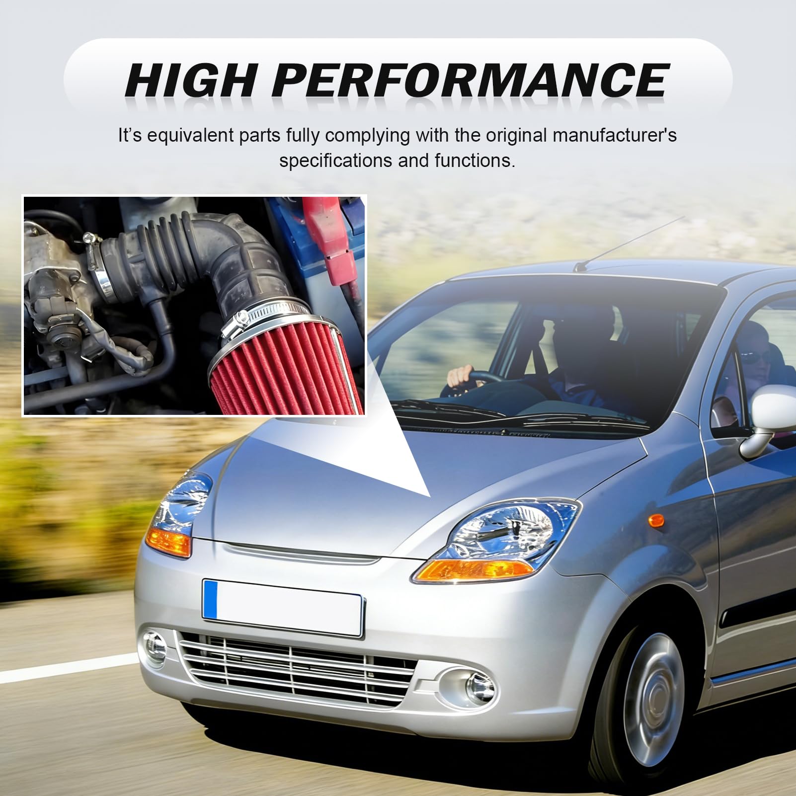 1 tubo de aspiración para Matiz y Spark, OEM 96591495, manguera de filtro de aire, repuesto para tubo de admisión y filtro de aire