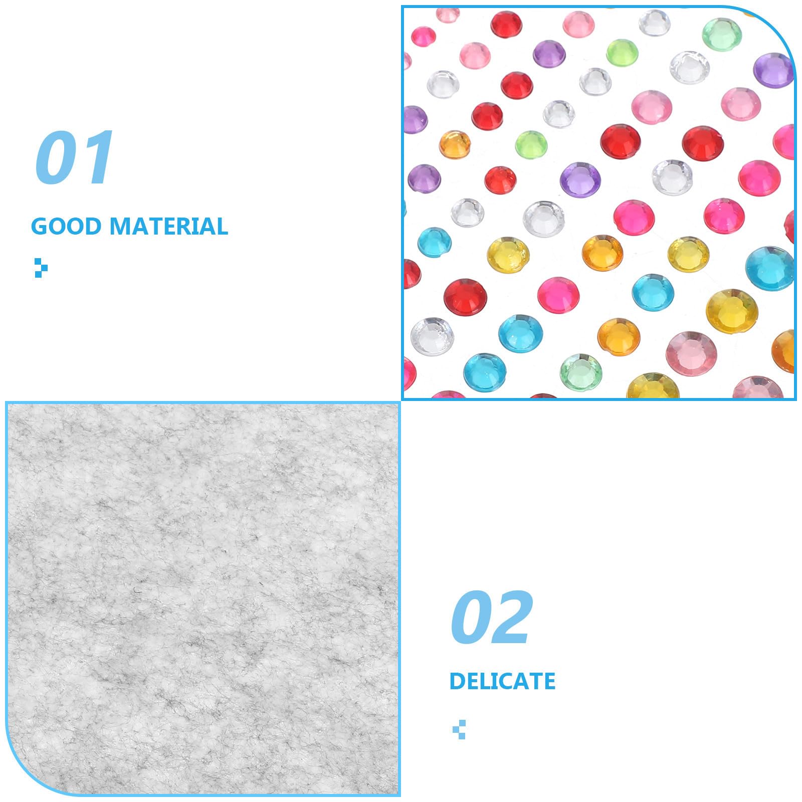 2 Set Foglia Laminata Oro per Arte e Decorazioni Natalizie, Lucida