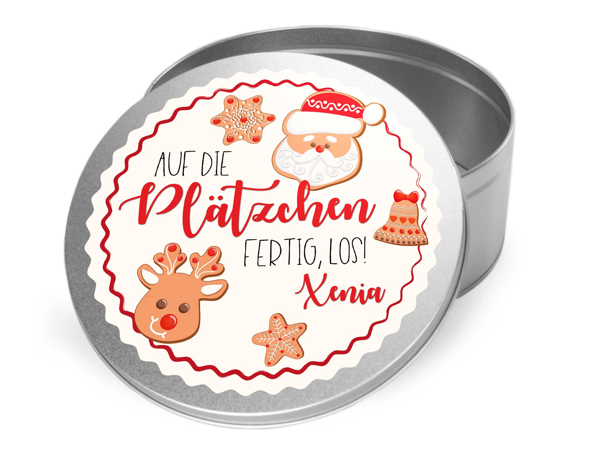Produktbild von GRAZDesign Personalisierte Keksdose Weihnachten Mit