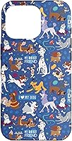 Vista 20 de Funda azul para iPhone 16 Disney Dogs I Love My Dog