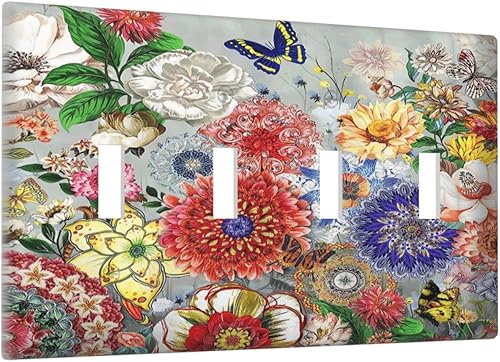 Miniatura 67 de Puerta de castillo de madera de mediados de siglo, estilo griego, cubierta de interruptor de luz de palanca individual, placa decorativa de pared