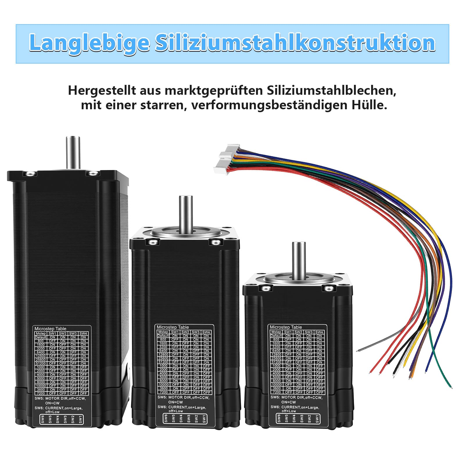 Integriertes Nema 23 57mm Closed Loop Schrittmotor Servosystem Smart mit Encoder, Treiber, 1000RPM 0~3.5A 24~48V DC Drehmoment 2 Nm Motor für CNC Router 3D Drucker Graviermaschine