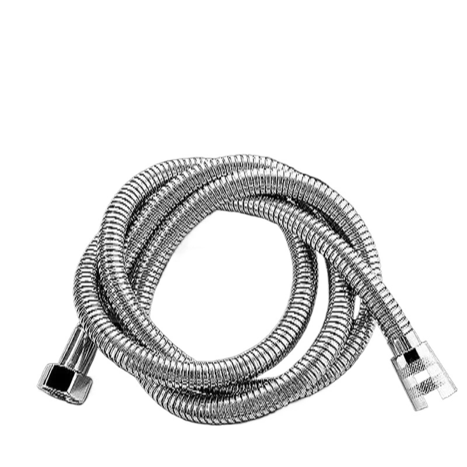 Shower Tube 1.5M Upgrade Stainless Steel， Anti-Kink and Leak-Proof, High Pressure Resistance, Universal Connection for Bathroom Showers