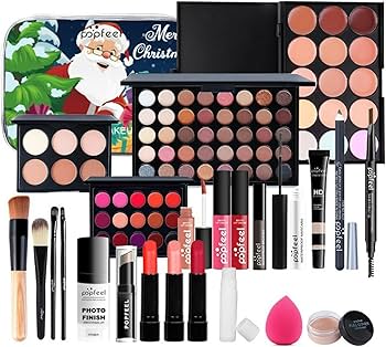 コスメ12点セット Amazon | POPFEEL【クリスマス コスメセット】Christma フル美容メイク