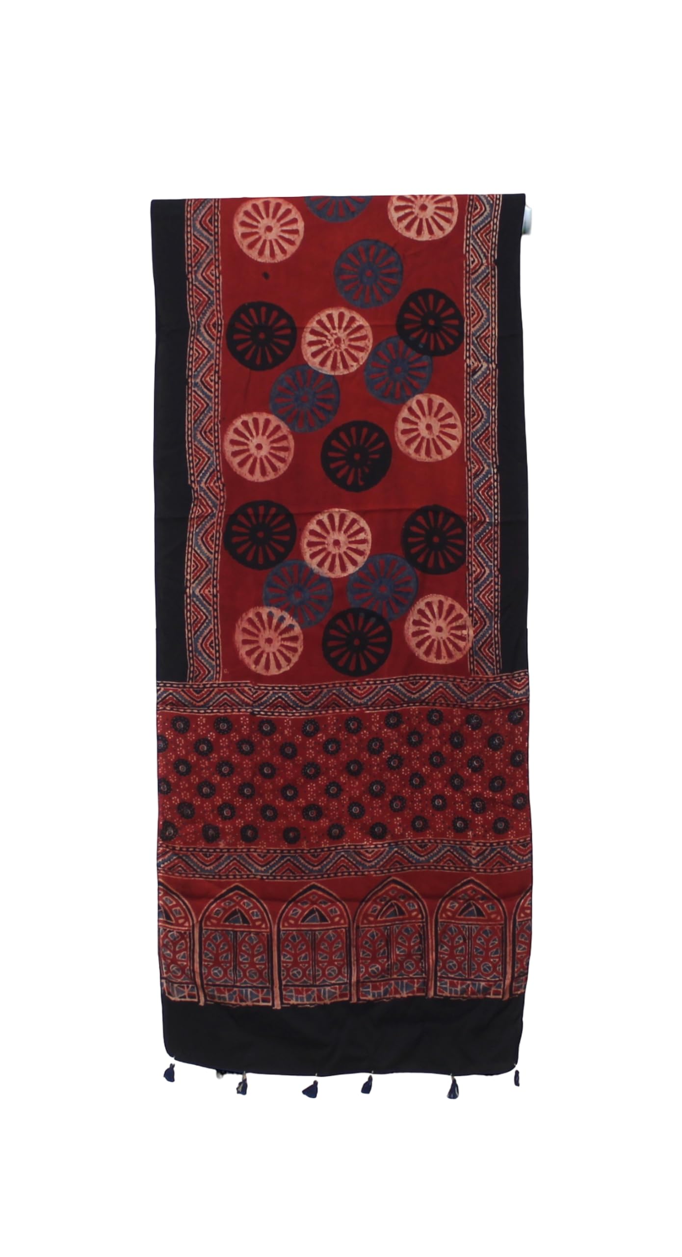 Women’s Hand Block Print Modal Silk Stole | Soft Modal Silk | Lightweight, Breathable & Elegant Draping03-image-27