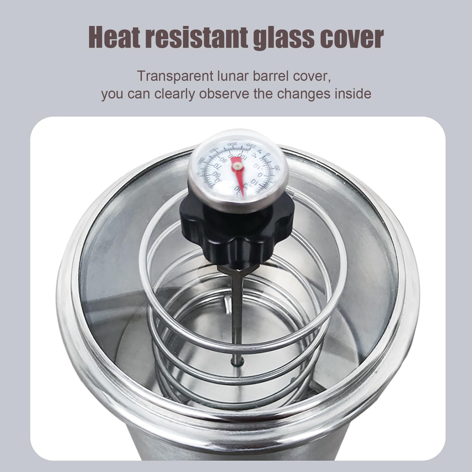 Stampo Per Pressa Prosciutto In Acciaio Inox 304 – Con Doppia Molla, Capacità 300 G, Per Carne Da Sandwich Fatta In Casa