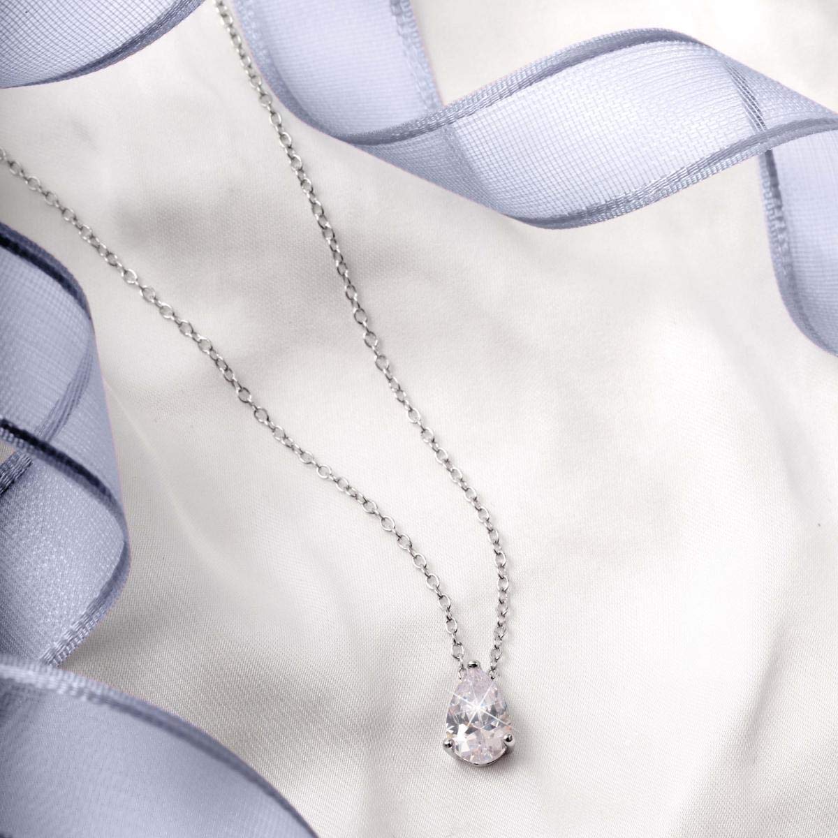 BLUESPIRIT Collana da donna, Collezione Aurora, in Argento 925, Zirconi - P.25U210000100