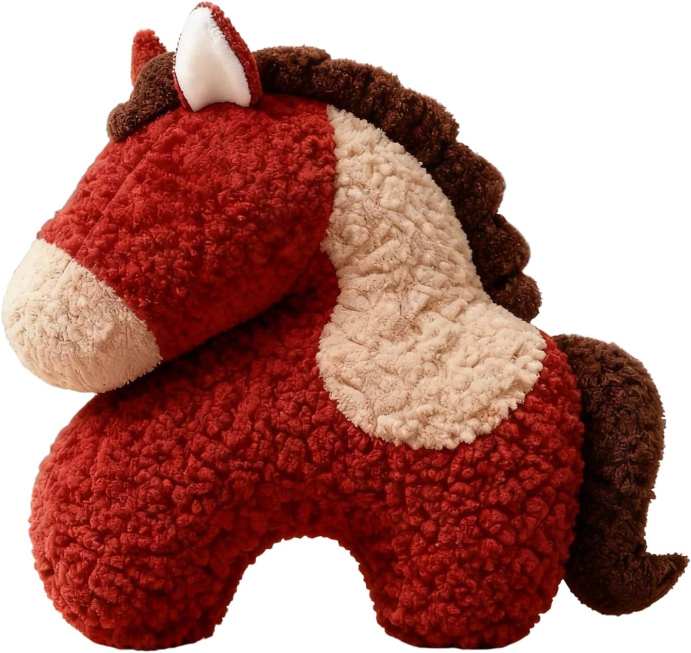 GÖTZ CAVALLO BIANCO IN PELUSCHE CON SUONI, SELLA, BRIGLIE E COPERTA 01485 | GIOCHI DI CLEM