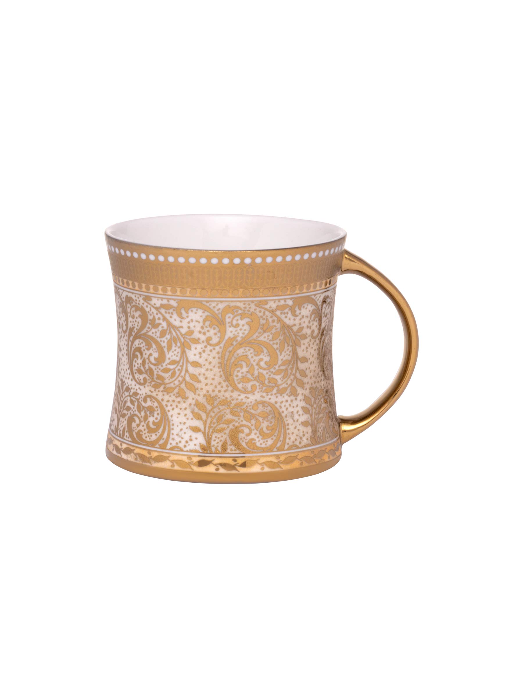 Clay Craft - Diamond Coffee Mugs Set, 6-pieces, 230ml, Ebony E671, multicolor, standard (CM-DIAMOND-EBONY-E671) 1