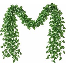 12 x 83ft Artificial Ivy Garland Vine Leaves for Home Decor