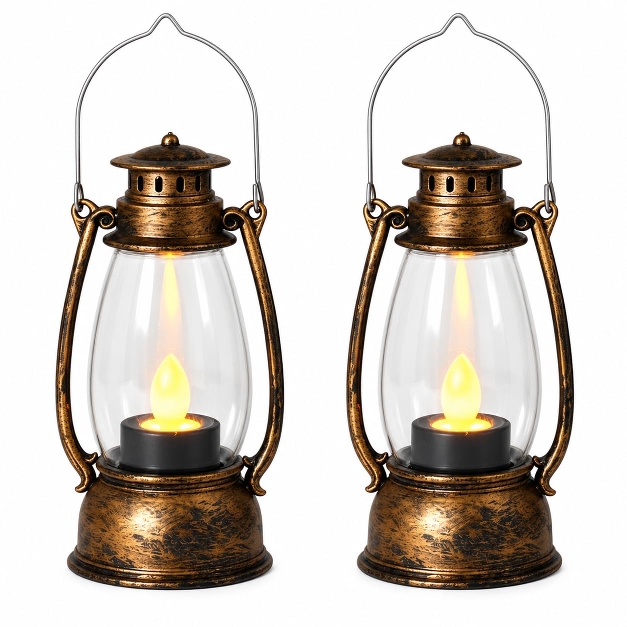 Vintage Traitors Lantern, Battery Powered Lanterns Portable Lights Lamps