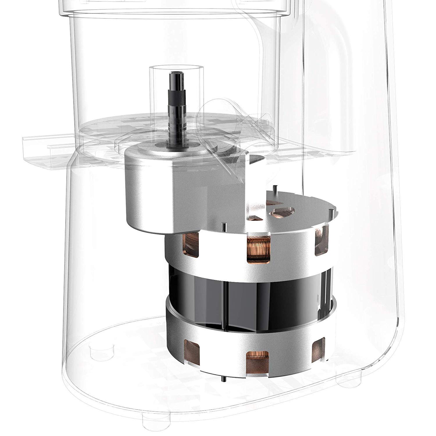 Imetec Succovivo Pro 2000 Professioneller Kalt Entsafter mit langsamer Presse, 48 U/min, 2 Filter für Saft, Zubehör für Granite und Sorbetti, Set für Schönheitsmasken mit zwei Rezeptheften, Schwarz